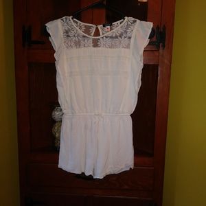 KENSIE CREAM ROMPER